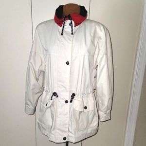 Alaska Trail hooded trench coat  Sz L